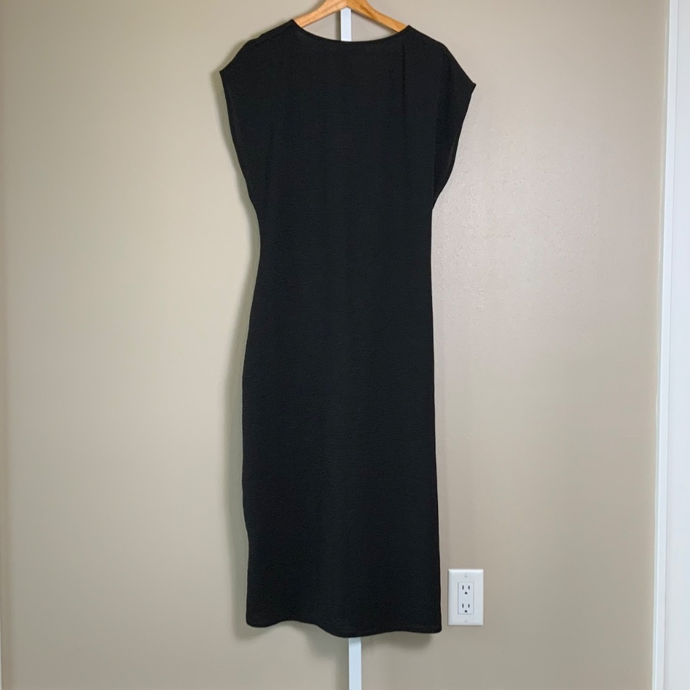 ZARA Flowy Gathered Dress - Picture 12 of 16